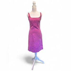 Reaction by Kenneth Cole Lavender/Pink Texture Pattern Dress